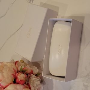 CHLOE Tortoise with Gold Accent Sunglasses